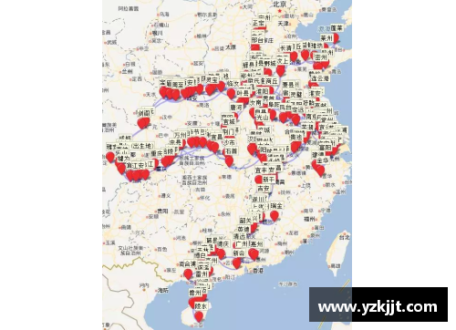 体育明星世界地图：他们的足迹遍布全球
